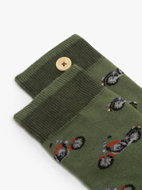 Sokken Cabaia Groen socks THE ander zicht 1